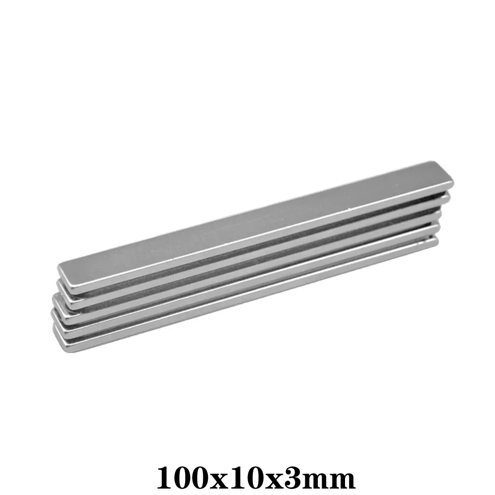 Powerful Rectangular Magnets for Versatile Use - Ideal for Refrigerator, Office, and DIY Projects