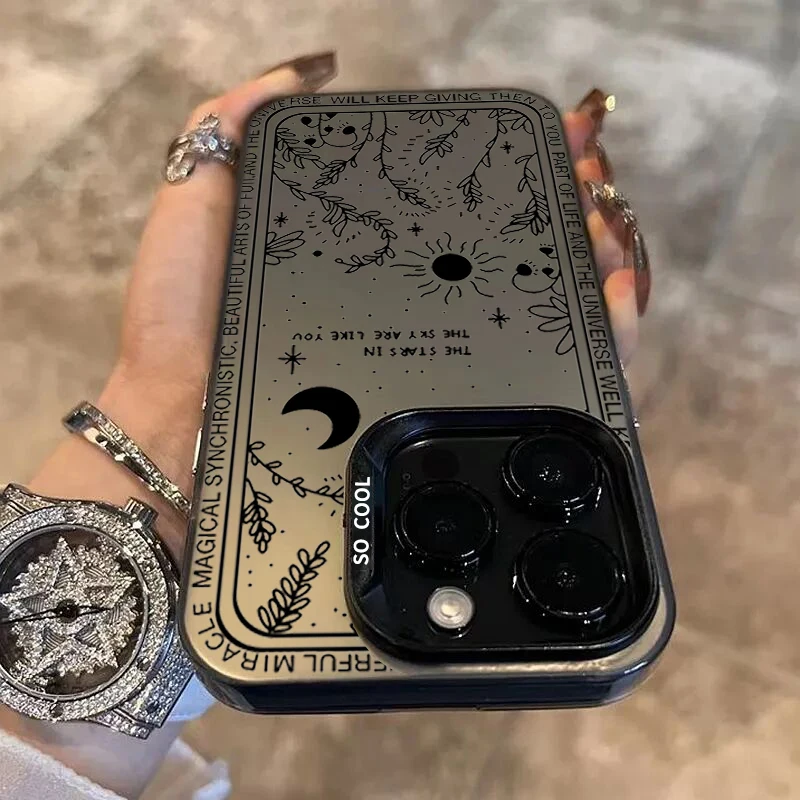 Lunar Night Shockproof Phone Case - Stylish & Durable Back Cover