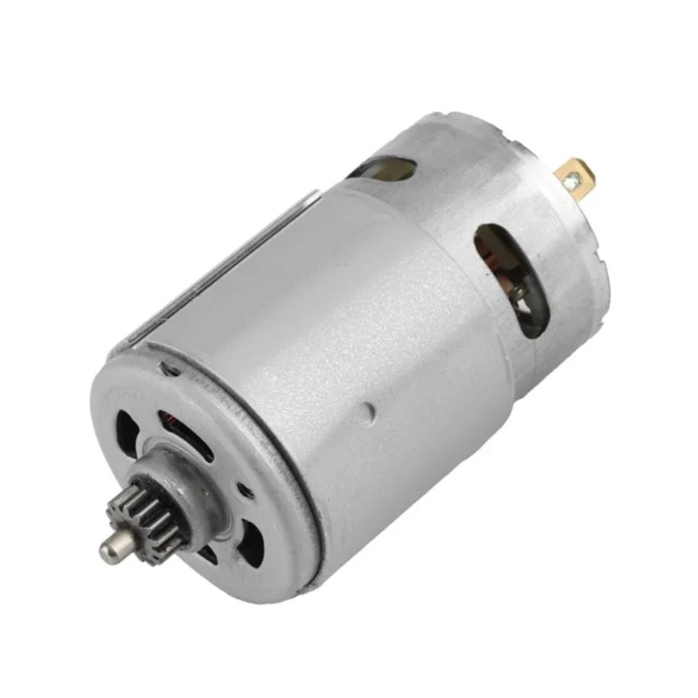 1pc 18V 14Teeth 78*36mm DC Motor For BS18 Silver Metal Electric Cordless Impact Drill 317004430 Long Life