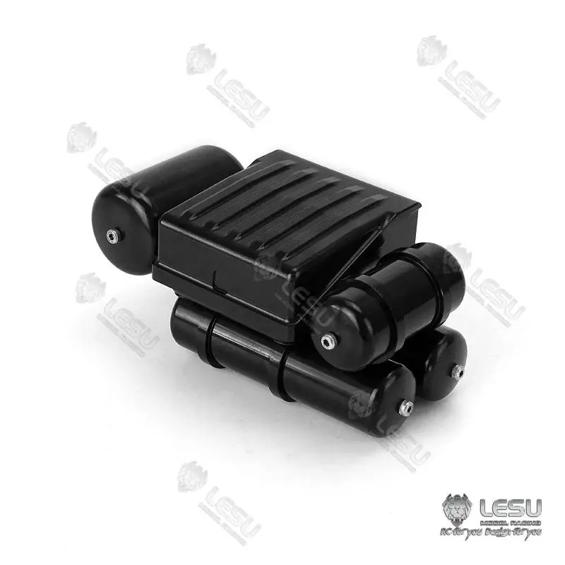 

1/14 LESU truck Tamiya tractor G-6011 battery box gas tank truck remote control model toy DIY model