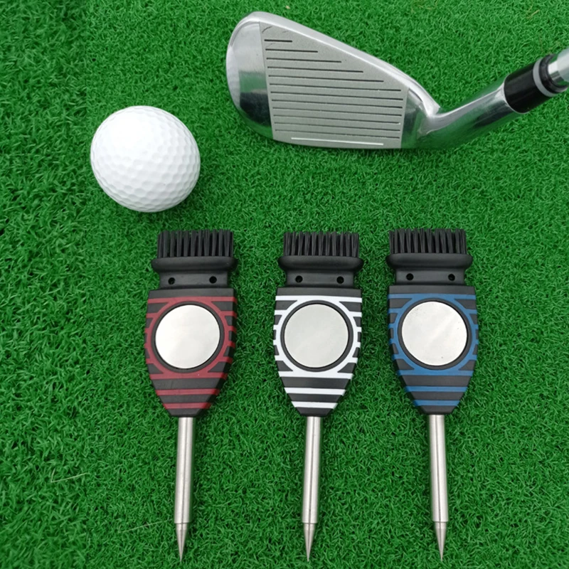 

1Pc Golf Club Cleaner Golf Brush Tool Golf Club Brushes Groove Cleaner Golf Brush Head For Cleaning Club Heads Golf Balls