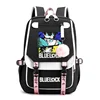 New Anime BLUE LOCK Backpack Teenagers Outdoor Street Cool Rucksack USB Zipper Backpack High Quality Anime Backpacks 4