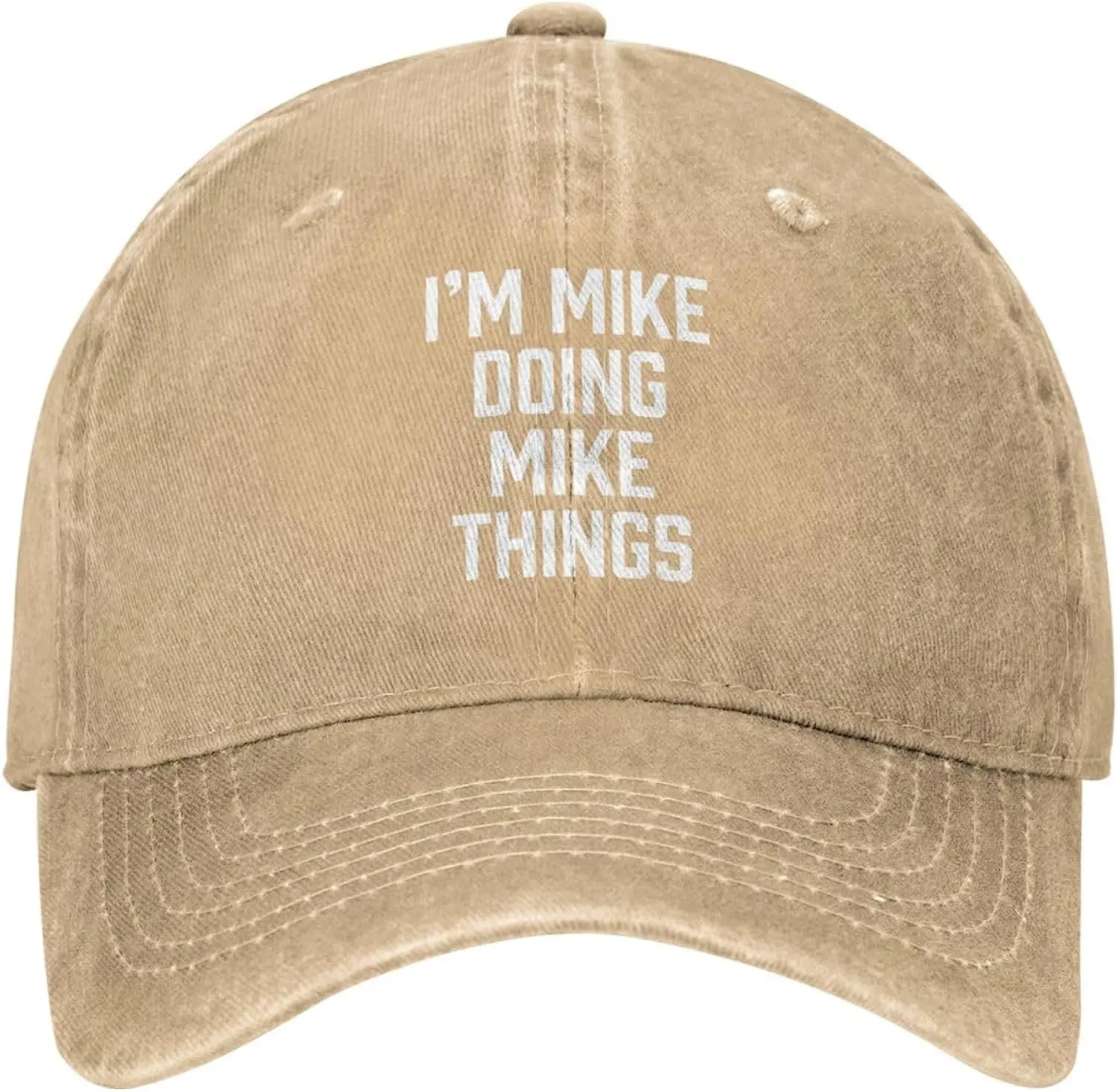 

Funny Hat Im Mike Doing Mike Things Hat Men Dad Hat Fashionable Cap