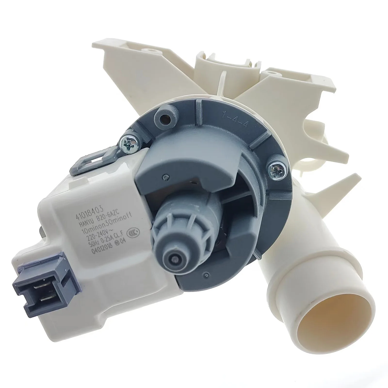 Washing Machine Drain Pump Motor Assembly 41018403 B20-6AZC 220~240V for Candy & Hoover