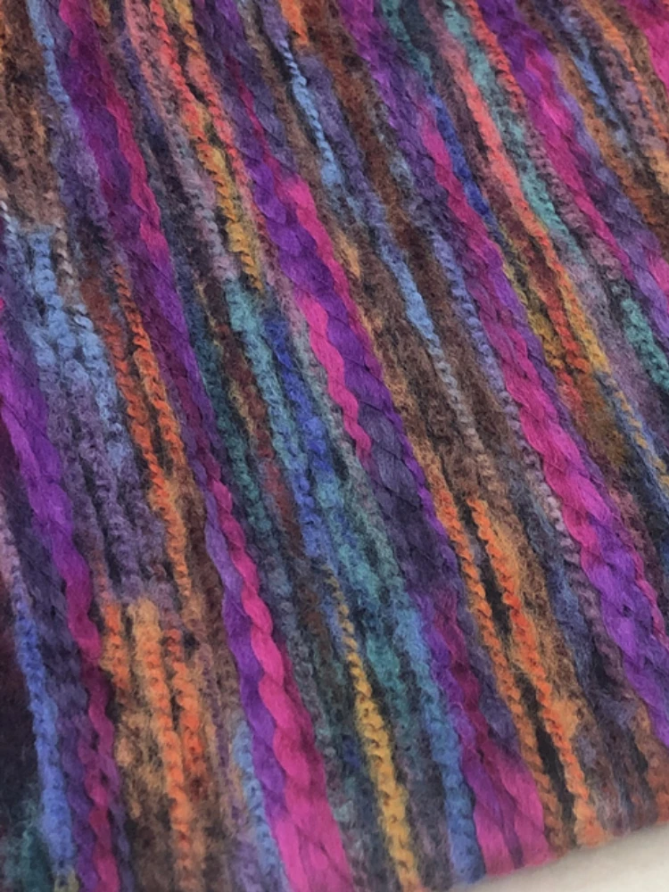 Gradient Knitted Wool Fabric 5