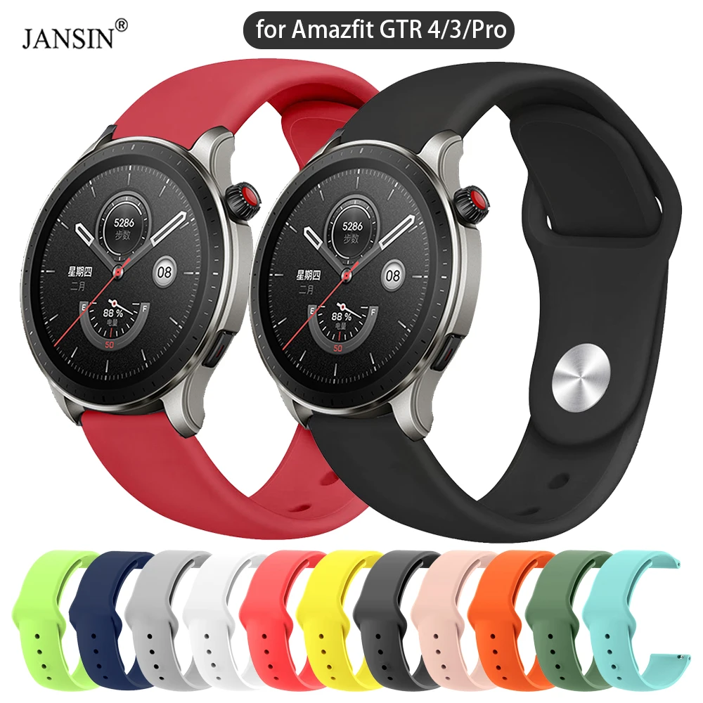 

Умные часы для Huami Amazfit GTR 4 3 Pro 2 2e 2S 47 мм, спортивный браслет для Amazfit GTR4 GTR3, ремешок Correa