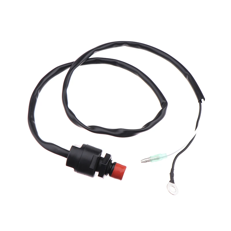 Universal Boat Outboard Engine Motor Start Kill Switch Keyless Push Button Applicable For Ships