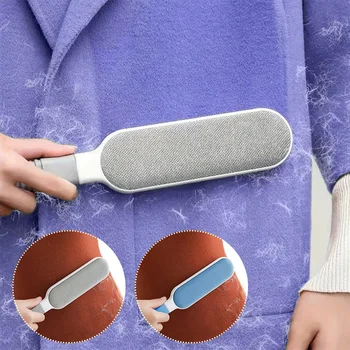 Double-Sided Pet Hair Remover, Manual Electrostatic Sticky Lint Brush, for Pet Cat, Clothing, Sofa, Furniture, Carpet Cleaning 1