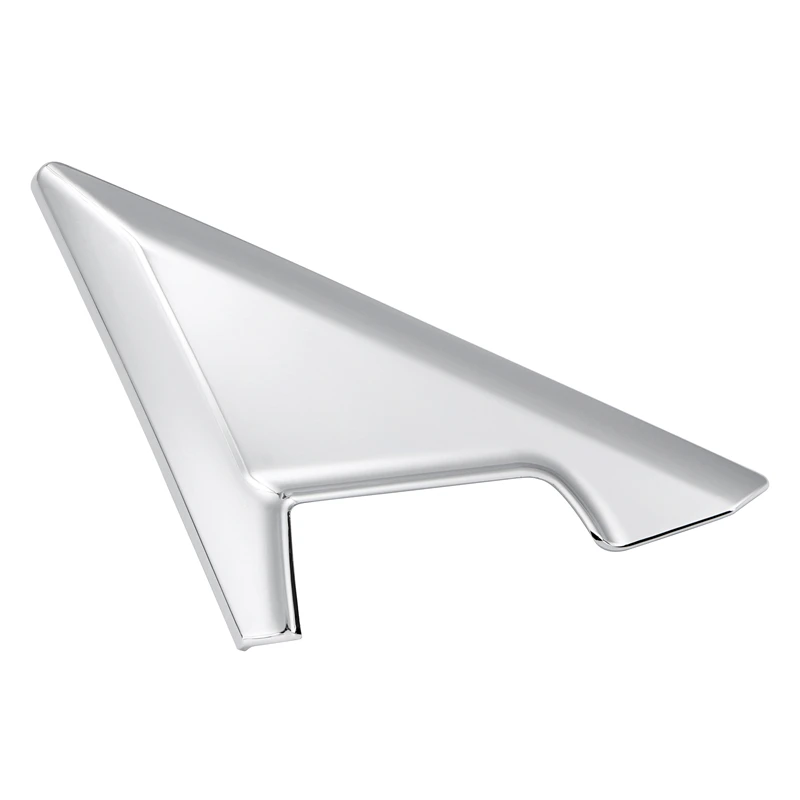 2pcs ABS Chrome Rear Window Triangle Trim For Nissan Murano 2015-2019 - Easy Peel & Stick Emblem Decals, No Tools Needed
