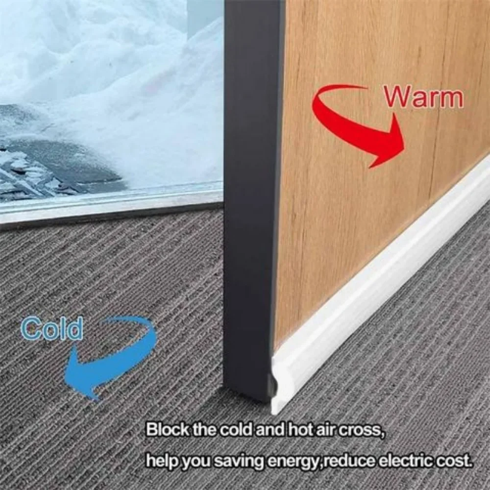 Sliding Door Windows Sealing Strip Soundproof Door Seal for Gap Filler Windproof Waterproof Foam Seal Strip Home Accessories 40M door seal strip window seal strip sealing strip