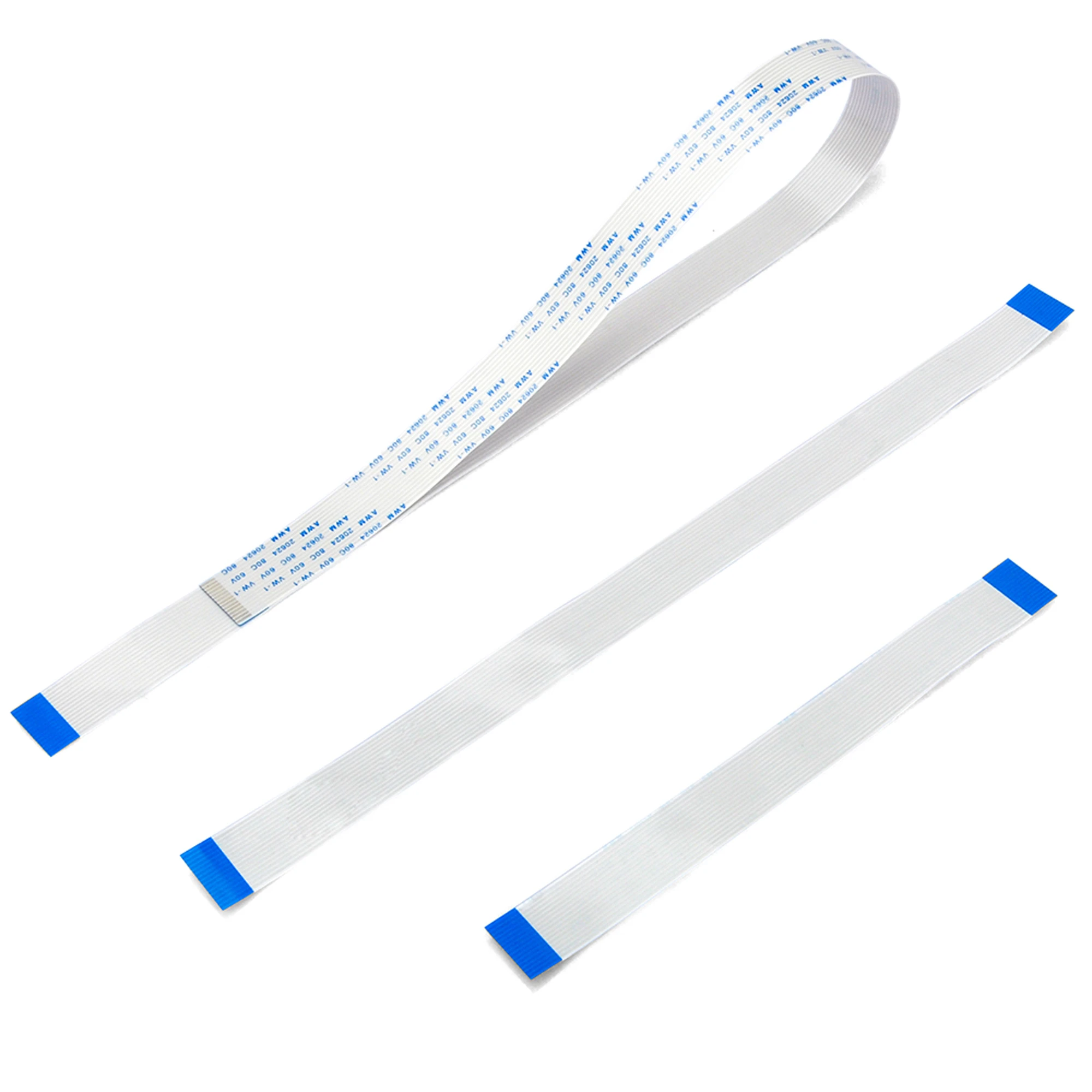 OSOYOO 10 pièces câble FFC à ruban plat 15 broches pas de 1mm uniquement pour OSOYOO 4.3 pouces IPS 5 pouces IPS/TN 7 pouces TN DSI écran vers Raspberry Pi 4/3/2