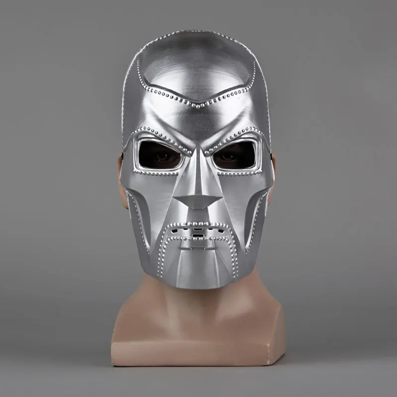 Dr. Victor Doctor Von Downy Subdue Grünes Uniformset für Erwachsene, Film Doctor Doom Cosplay-Kostüm, Maske, Halloween-Party-Outfit – Detail 15