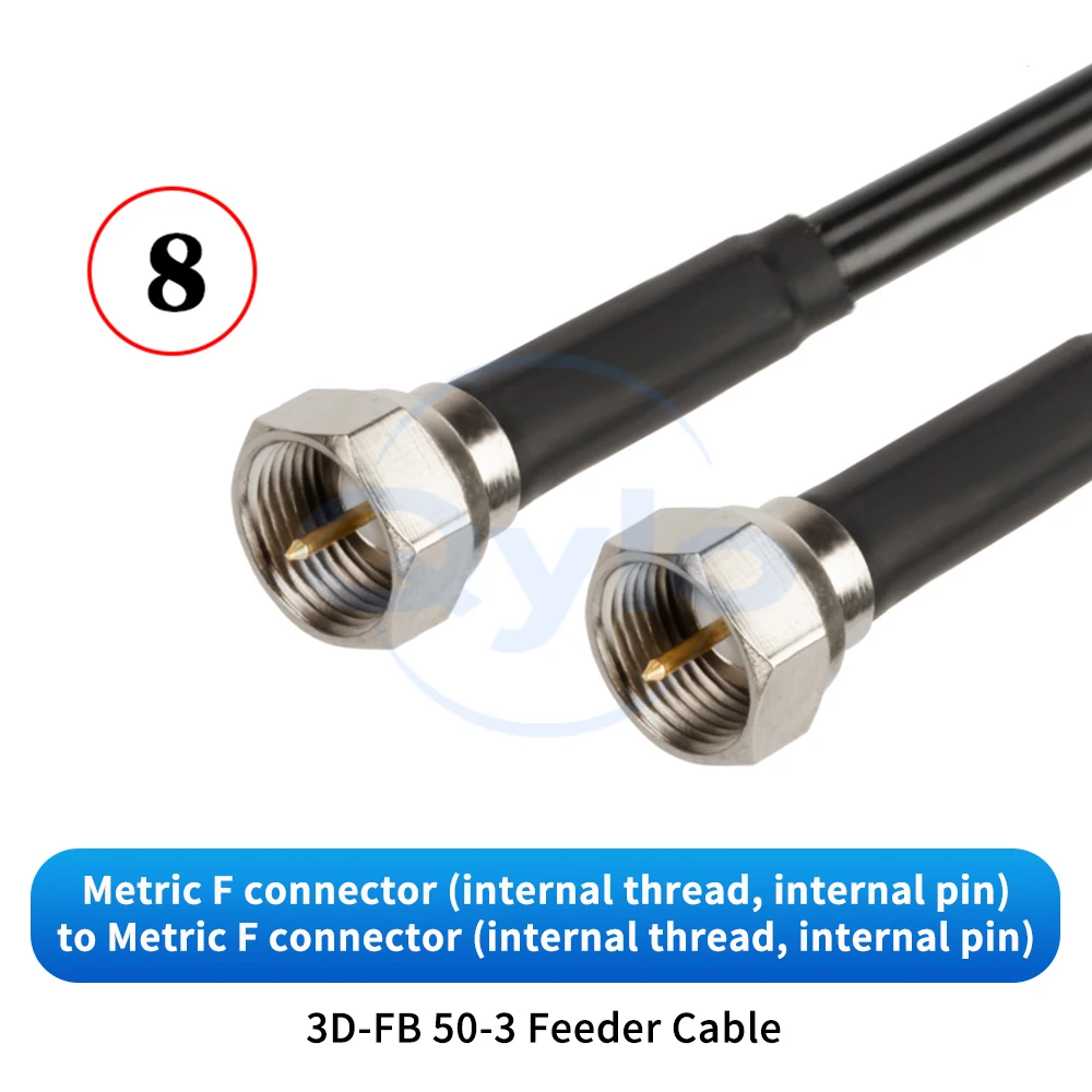 HF-Überwachungskabel BNC auf BNC auf F-Typ Stecker auf Buchse Adapterkabel F-Typ-Kabel / BNC-Stecker auf Buchse Verlängerungskabel (1 Stück) – Detail 12