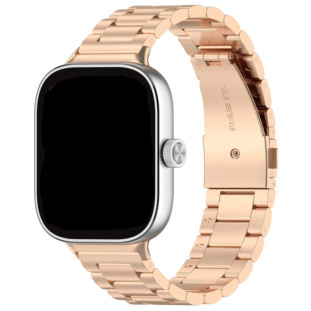 Stainless Steel Metal Bracelet Watchband - Premium Replaceable Business Strap