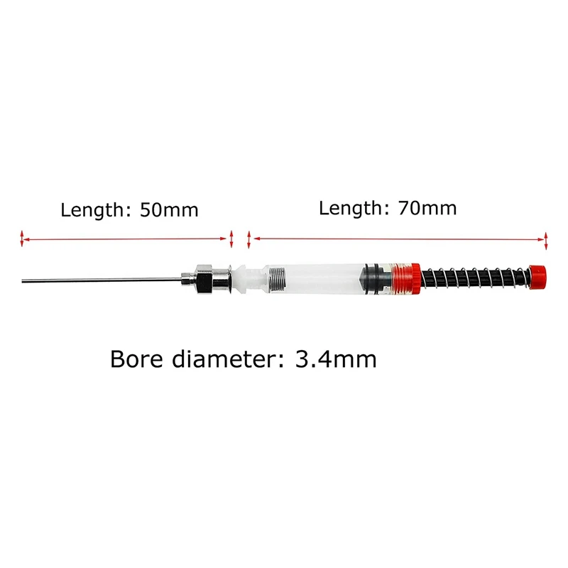 5 pezzi penna stilografica inchiostro siringa Filler Pilot Metropolitan penna stilografica convertitore a molla con punta dell'ago smussata rimovibile