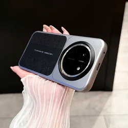 Custodia in Pelle per Auto Sportiva di Lusso con Copertura Protettiva per Fotocamera Rialzata