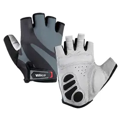 Shockproof Breathable Half Finger Cycling Gloves (S)