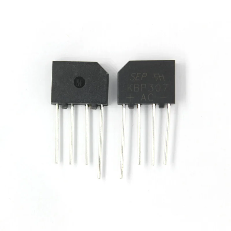 10pcs KBP307 700v 3a Bridge Rectifier Single Phase Diode SIL Electronic Component Bridge Rectifiers kit