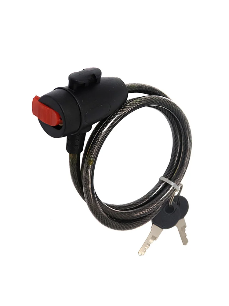 

motorcycle bike Alarm sound lock disc brake 110db loud Security Waterproof bicycle + Reminder rope