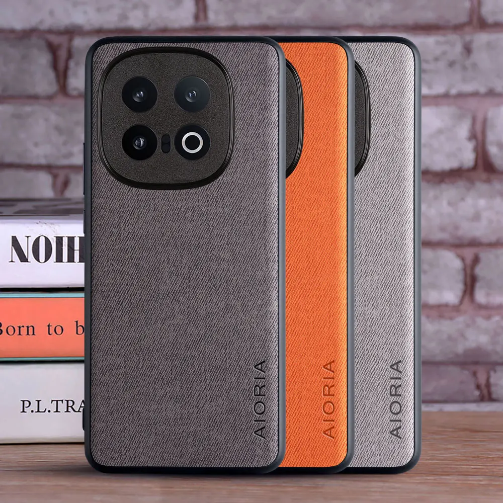 Luxury Textile Leather Phone Case Cover
