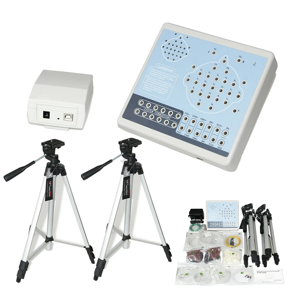 CONTEC KT88-2400 24-Channel Portable Digital EEG Brain Mapping Scanner