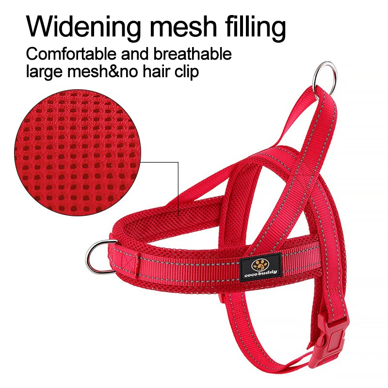 Harness For A Small Dog Harness Harnait Dog Chest Nylon Large Dog Harness Small Breed GXQ04_voghion.com