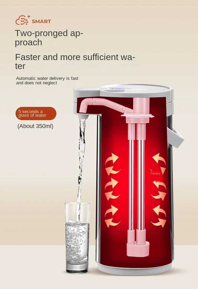 12V/110V/220V Large Capacity Smart Water Heater with Electric Water Dispenser for Home and Office