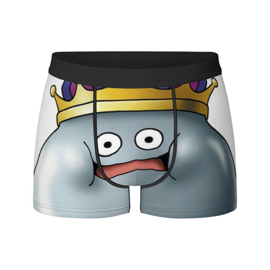 thumbnail image 1 of Calzoncillos tipo bóxer elásticos de seda de leche transpirables Dragon-Quest para hombre, calzoncillos tipo bóxer 3D, 1 of 5
