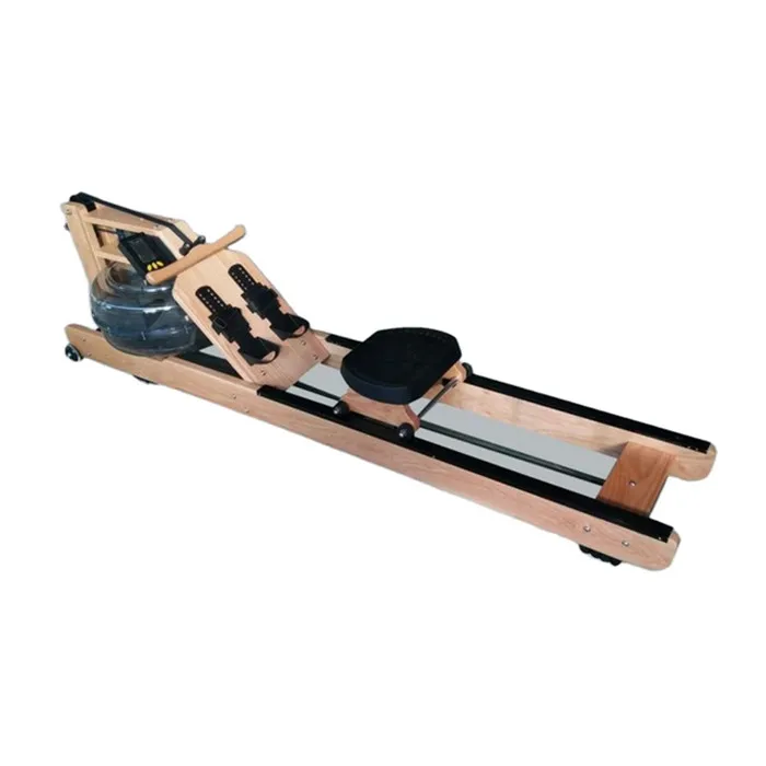 

Enjoy Life Seated Row Machine Dynamic wooden Rowing Machine Indoor Water Rower