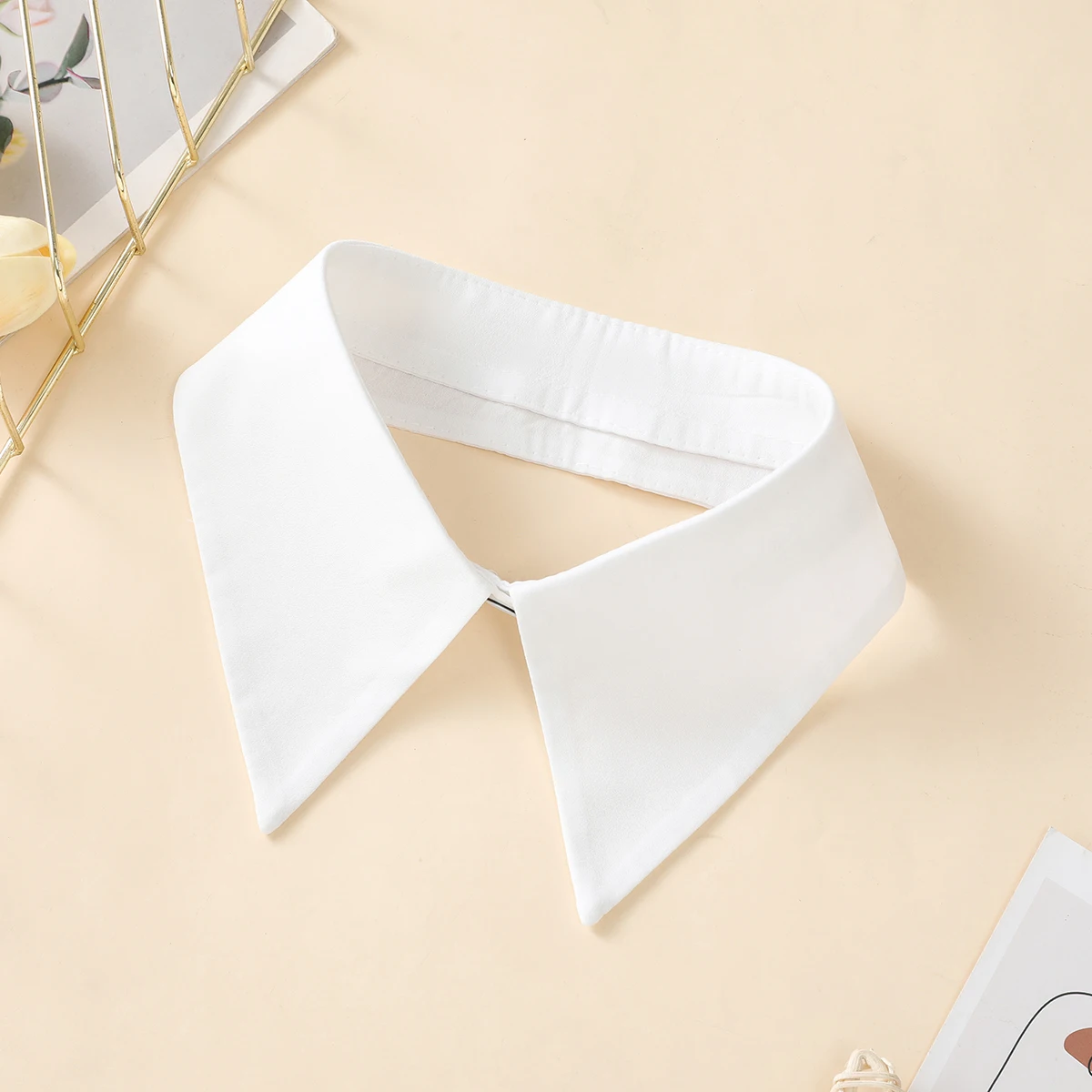 Fake Collar Women's Fashion Decoration Chiffon Fake Neck Shirt Single Collar Versatile Bowtie Detachable Bowtie