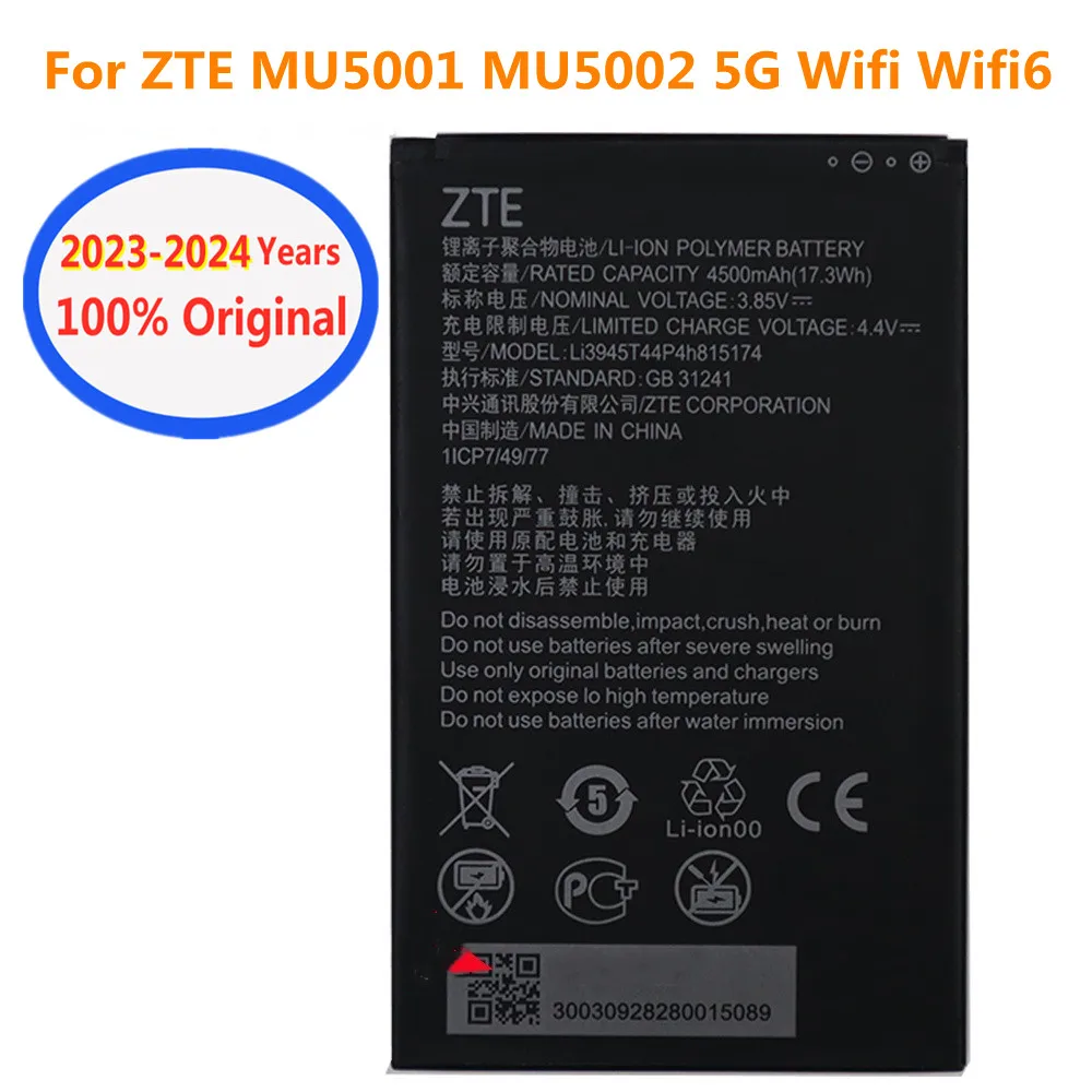 Batteria Muslimoriginale Per Zte Mu5002 Mu5001 Wifi 5G Wifi6 Batteria Di Ricambio Per Router Wireless Portatile In Stock