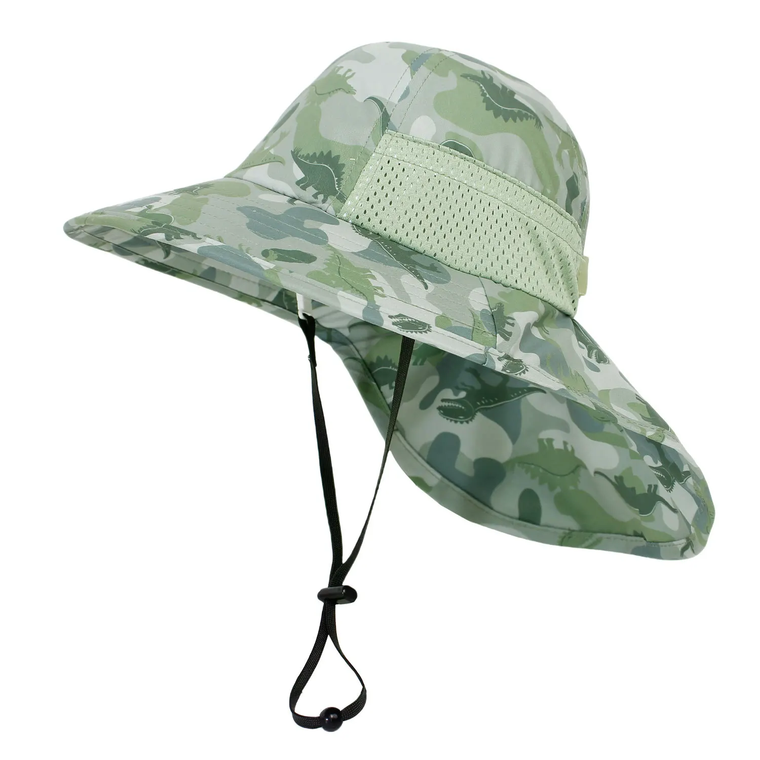 2025 Summer Children Panama Hat Large Brim Baby Shawl Sun Hat Boys Girls Breathable Mesh Sunshade Head Size 46-58cm sun hat,sun protection hat