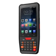 Terminal de mano con pantalla táctil de Color negro, gestión de inventario, Android 12, Wifi, Bluetooth, NFC, cámara, colector de datos, PDA