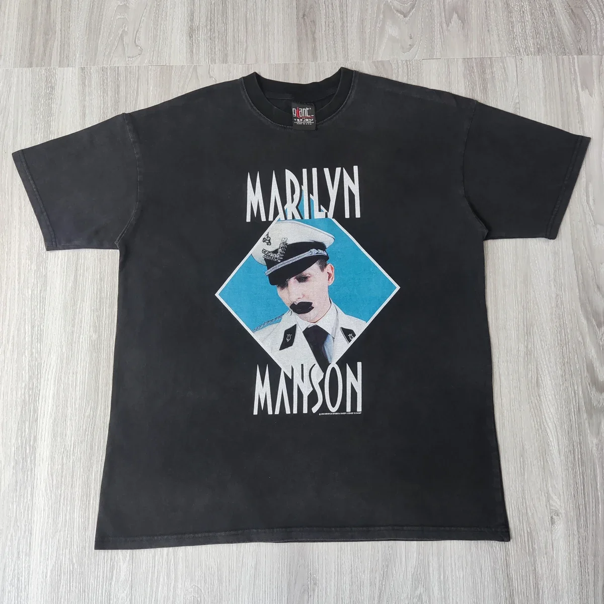 

Cooocoll666 T Shirt For Men Band Summer Casual Oversize Rock Punk Washed Old Vintage Heavy Cotton Graphic Tee Tops Brand Unisex