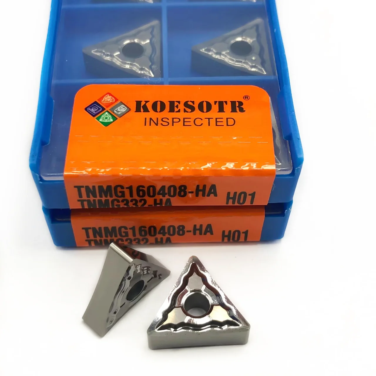 旋盤チップTNMG160402、TNMG160404 6箱セット TNMG160402 TNMG160404 TNMG160408 HA H01 cermet aluminum insert
