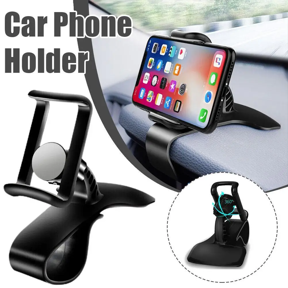 Car Mobile Phone Holder Easy Clip Mount Stand Panel Multi-Functional  Universal Dashboard GPS Navigation Bracket Holder - AliExpress