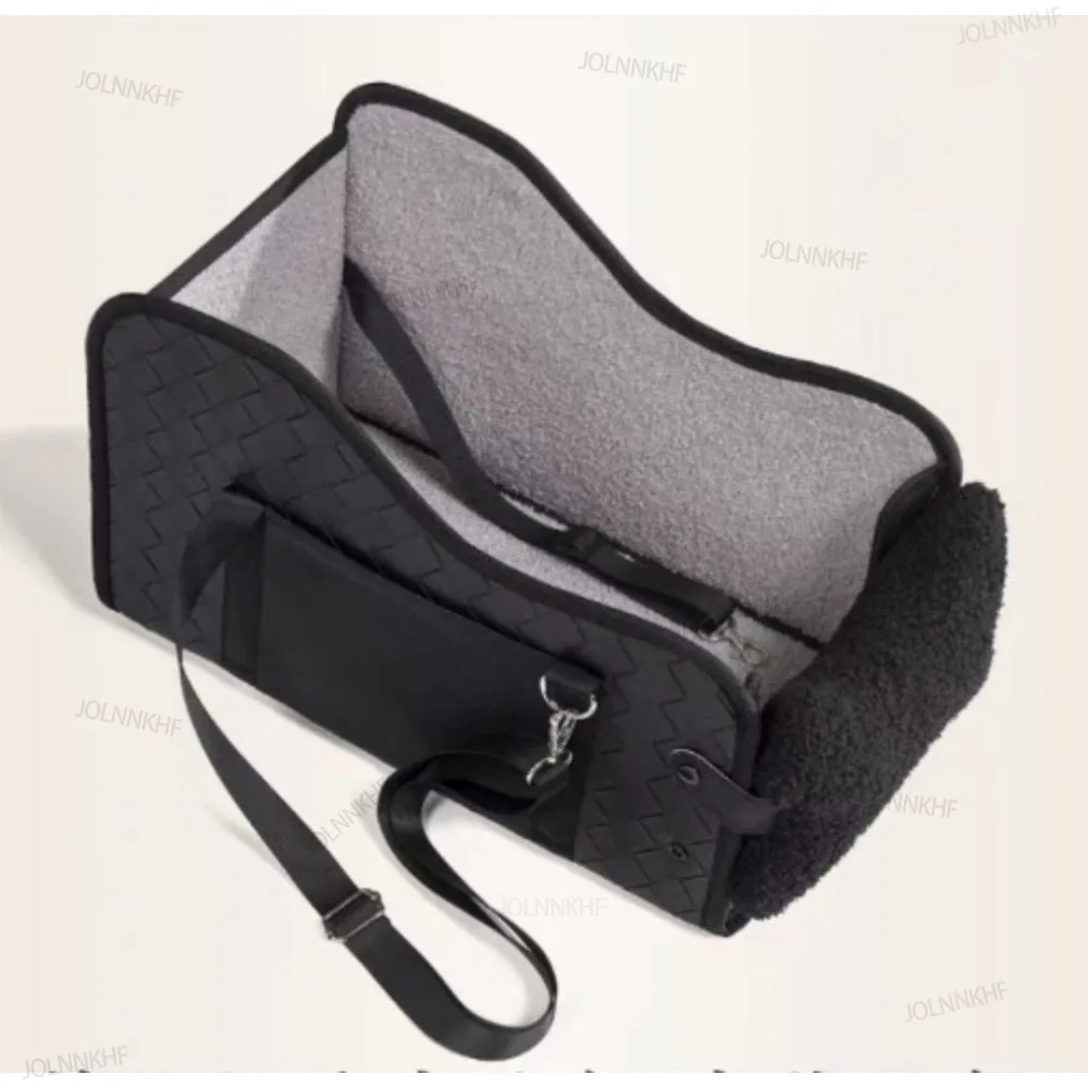 Cuccia Portatile da Auto per Cani e Gatti di Piccola Taglia, Sedile di Sicurezza per Cani da Console Centrale, Cuccia da Viaggio per Cuccioli - Image 6