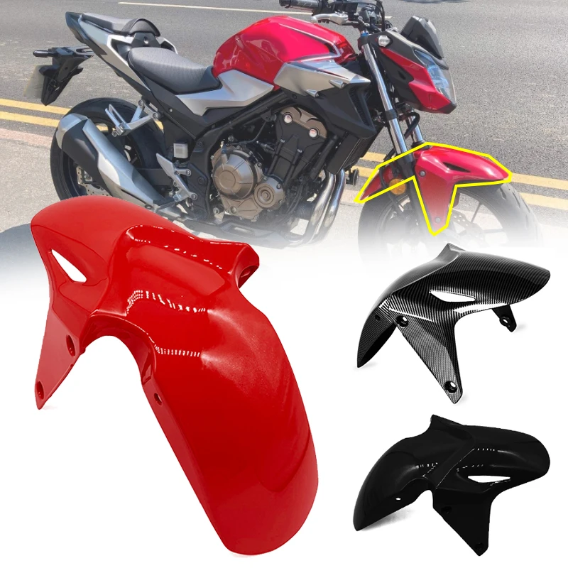 CBR500R CB500F Motorcycle Front Wheel Hugger Fender Mudguard Mud Splash Guard motorcycle wheel hugger Fit For Honda CBR 500R CB500 F