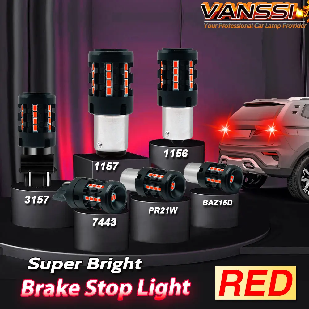 Glühbirne 582 382 382 ROT 12V P21W Auto Stopp Bremse Heck Nebelscheinwerfer Bremslicht Glühbirnen