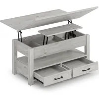 Lift Top Coffee Table, Multi-Function Convertible Coffees Tables with Drawers, Coffee Table Converts To Dining Tables 1