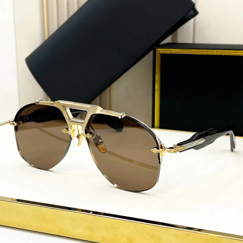 2024 JMM ALTA Luxury brand sunglasses High Quality Double Bridge Fashion design Titanium Men Women Eyewear Outdoor UV400 Eyewear