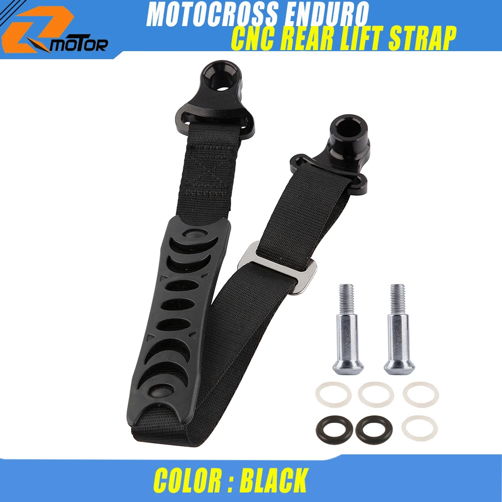 CNC Rescue Traction Strap Pull Sling Belt for Off-Road & Motocross Adventures