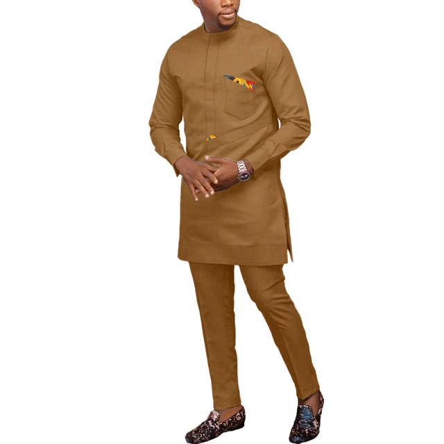 Tunde Long Sleeve Dashiki Outfit - Image 5