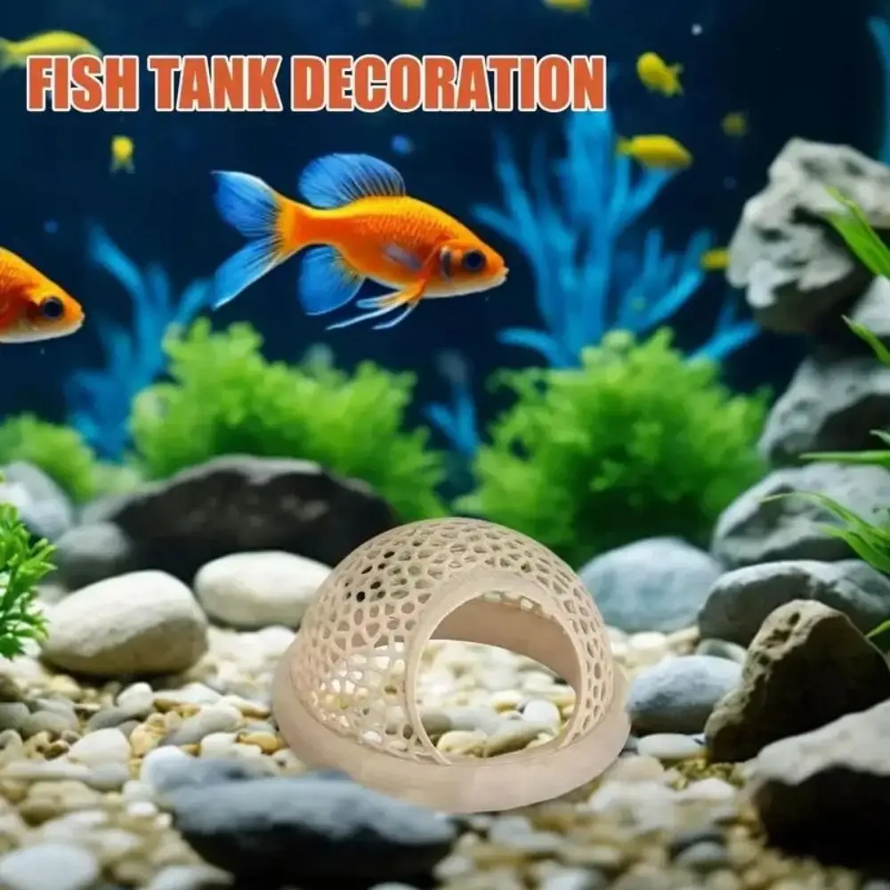 Plastic Floating Betta Fish Cave Tank Ornament