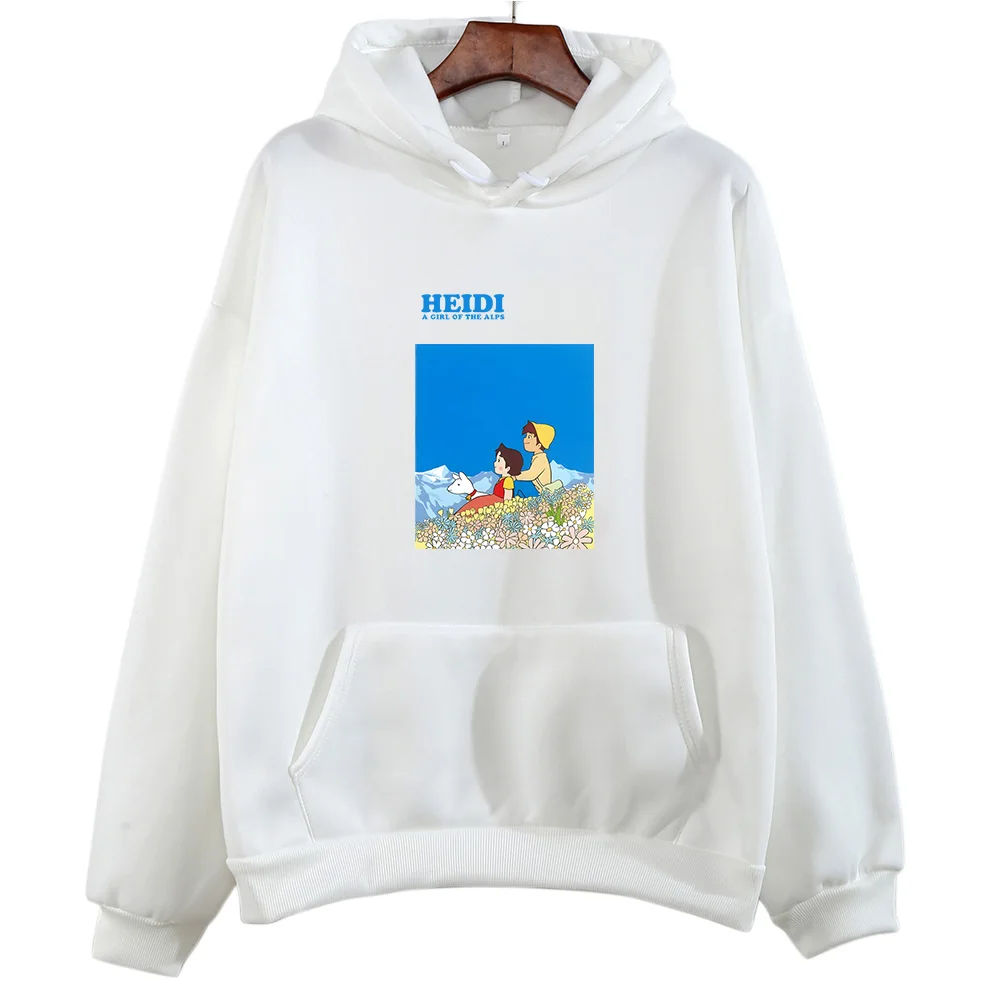 

Heidi,a Girl of The Alps Printing Sweatshirts Women/men Autumn Hooded Pullover Aesthetic Graphic Hoodies Casual Fleece Clothing