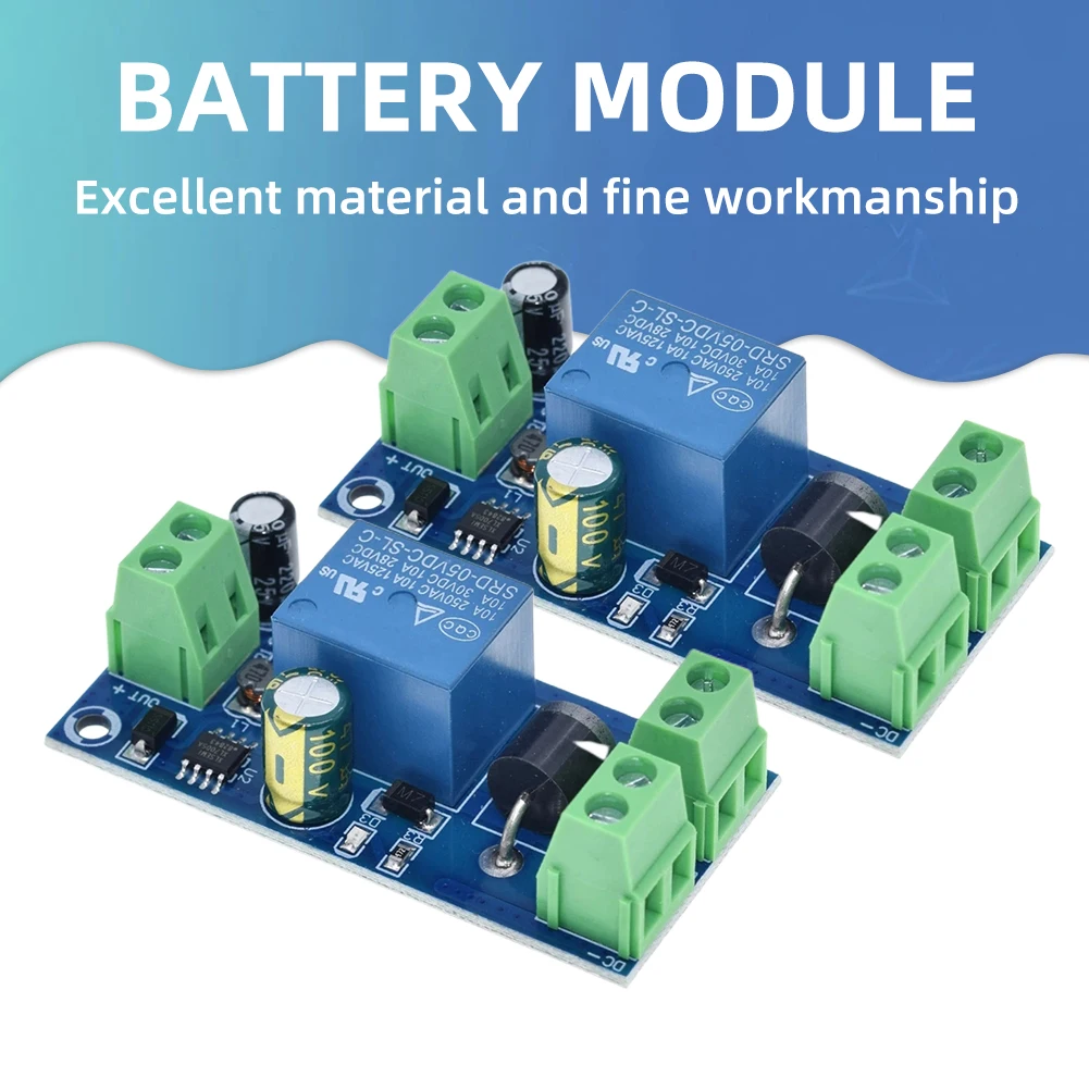 Lithium Battery Module DC5V-48V Backup Battery Switching Module Charging Automatic Switch Adapter Electronic Accessories