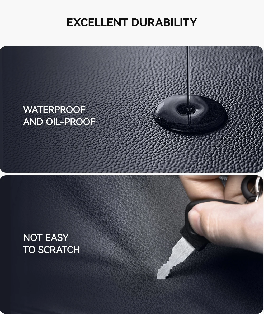 Door Inner Handle Protector Cover Leather For Tesla Model 3 Y Highland Juniper C