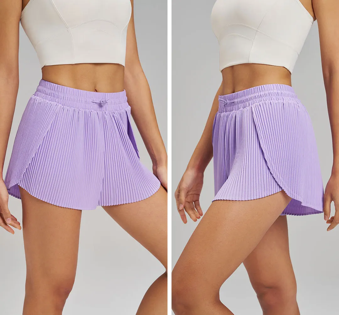 2025 Organ Pleated Tennis Skirt for Women Fake Two-piece Anti-exposed Sports Fitness Badminton Skirt Golf Skirt Summer Suit 4 Sf17781f659644a0f9da1468de731f963v