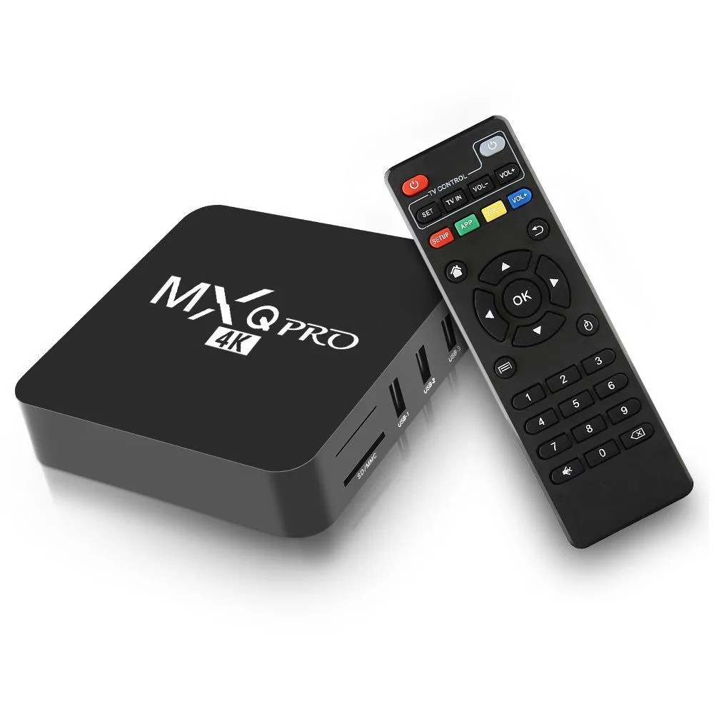 Приставка Смарт-ТВ MXQ PRO S905L Android 11 1 8 + 128 ГГц Wi-Fi 2 4 ядра |