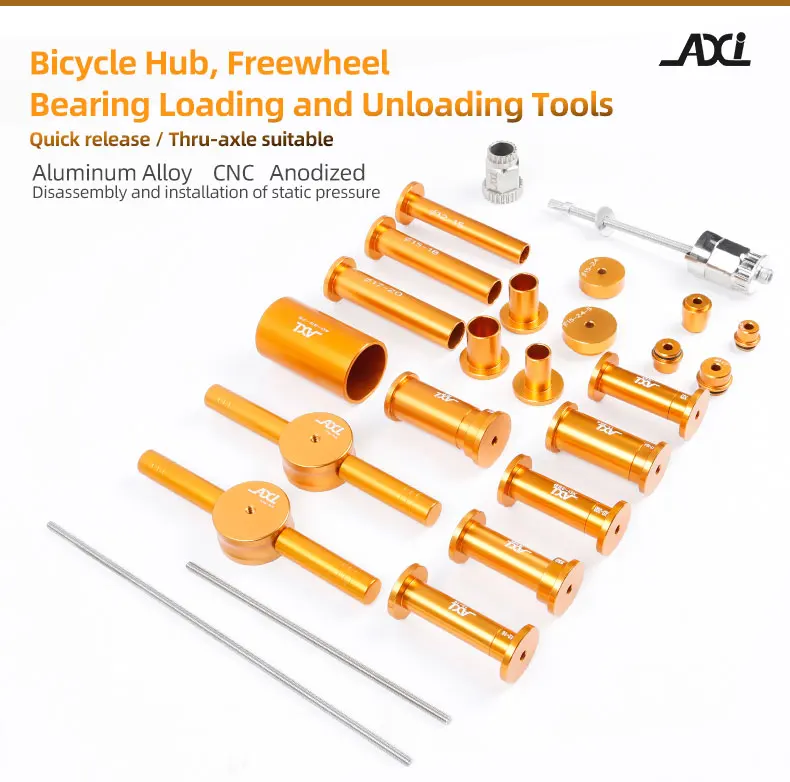 Description Picture 2 of itemBicycle Extractor Bearings Installation Removal Tool Kit Wheels/Hub Bearings Bicycle Accessories Bike Star Ratchet Removal Tools